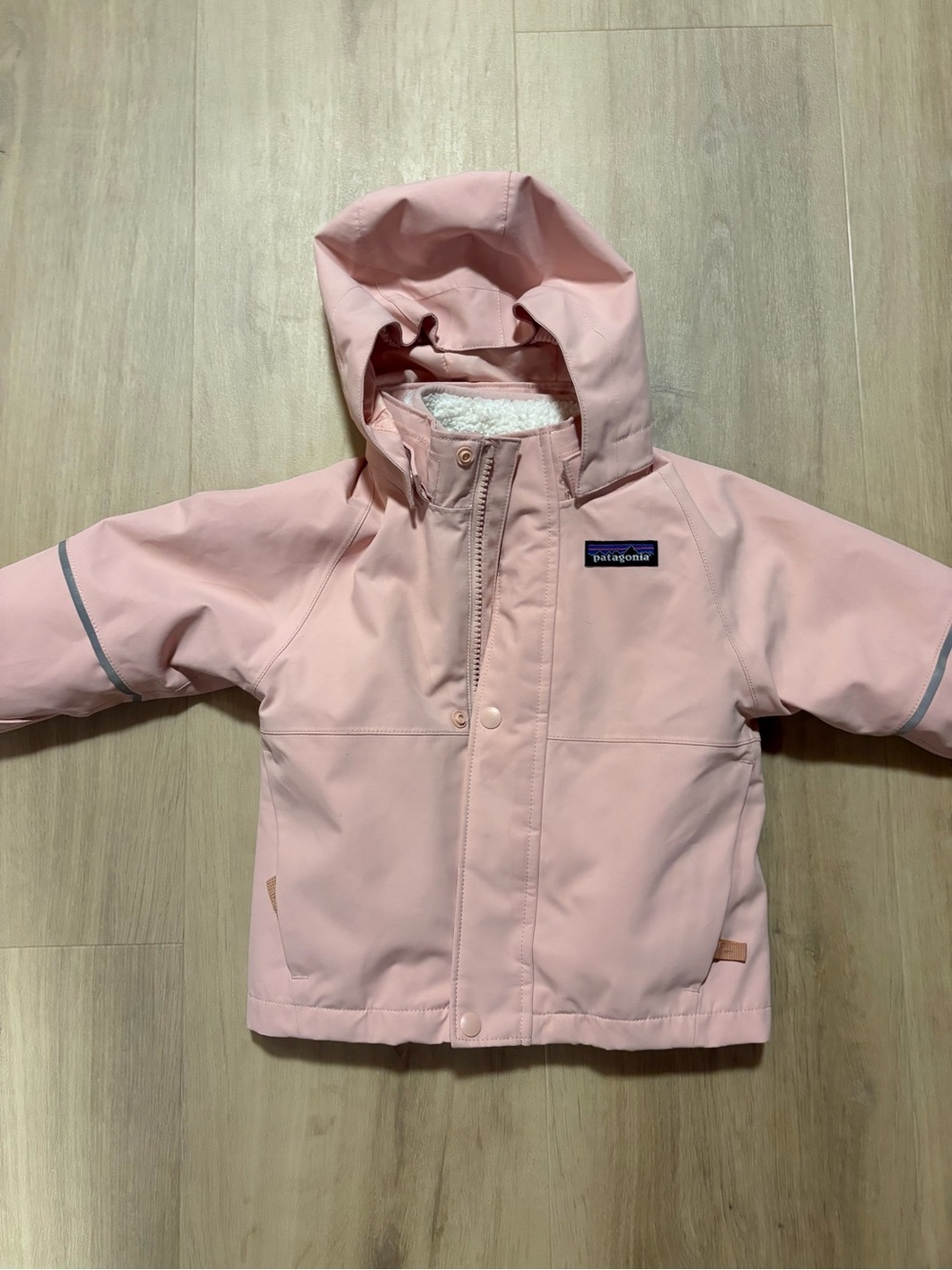 Patagonia girls 3 in 1 winter jacket coat 12-18 months
